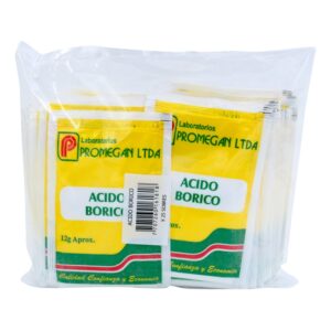 Acido Borico 25 Sbs 12 Gr Promegan Acido Borico