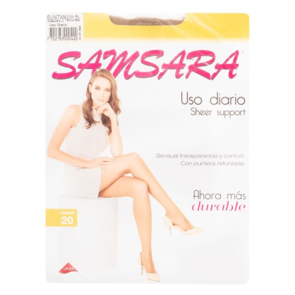 Medias Samsara Sheer Suppor Xl Suntan Medias Pantalon