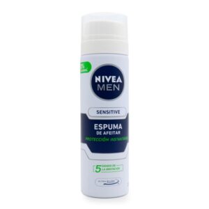 Espuma De Afeitar Nivea F.Men Sens.200Ml Espuma De Afeitar