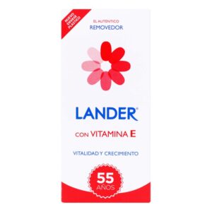 Removedor Lander Vitamina E 75 Ml Removedor De Esmalte