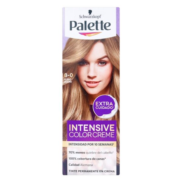 Palette Crem Tubo 8-0 Rubio Claro Tintes