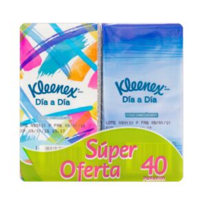 Pan.Kleenex Bolsillo Disenos 40 Und S.O Panuelos Faciales
