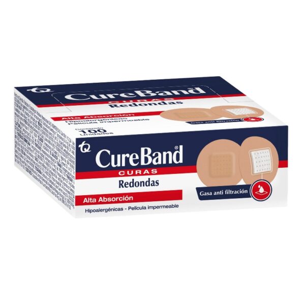 Curas Cure Band Redondas Pleg 100Und Curas