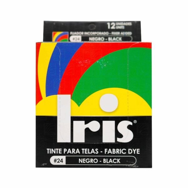 Tinte Iris 24 Negro 9 Gr 12 Und Tintes Para Ropa