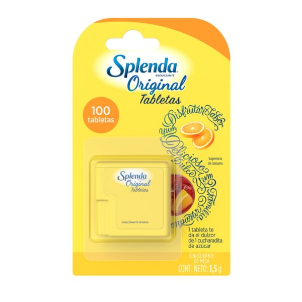 Splenda 100 Tabletas Edulcolorantes