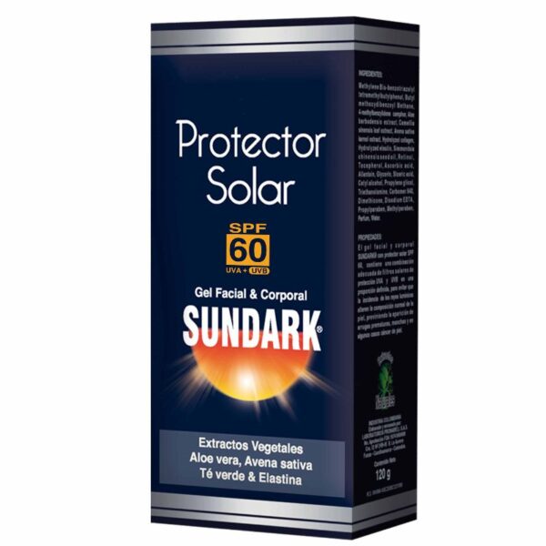 Bloq.Sundark Adultos Spf 60 120 Ml Bloqueadores