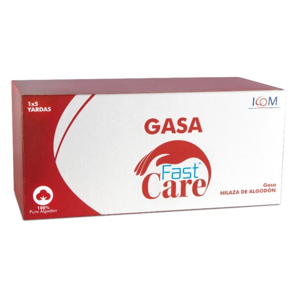 Gasa Fast Care Aseptica 1X5 Icom Gasas