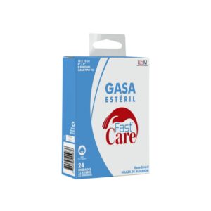 Gasa Fast Care Esteril 4X4 Yd 12Sbs Icom Gasas