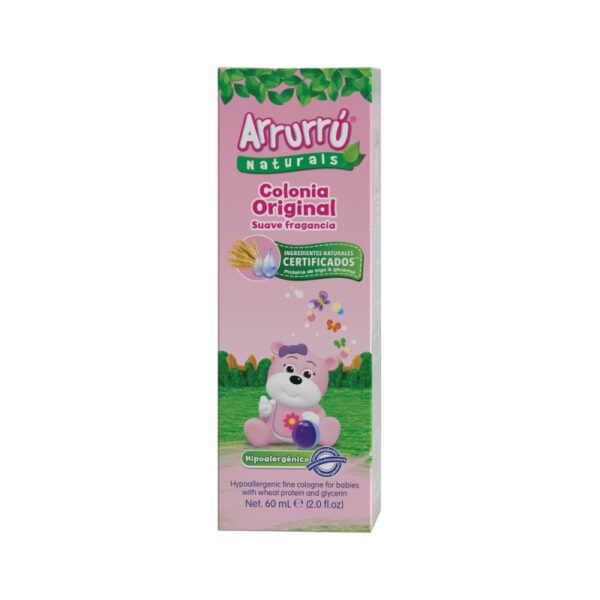 Colonia Arrurru Naturals Rosada 60 Ml Colonias