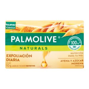 Jabon Palmolive.Avena Azu.Mor.110 Gr Jabon En Barra