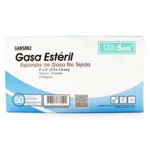 Gasa Alfa Est.No Tej.3X3 50 Sbs X 6 Und Gasas