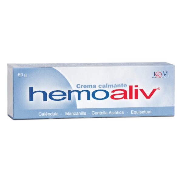 Crema Calmante Hemoaliv 60 Gr Icom Cremas