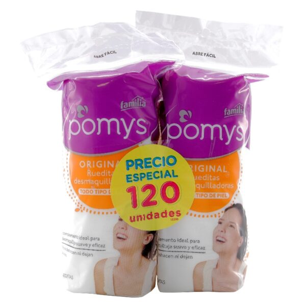 Rued.Desma.Pomys Original 120 Und S.O. Desmaquilladores