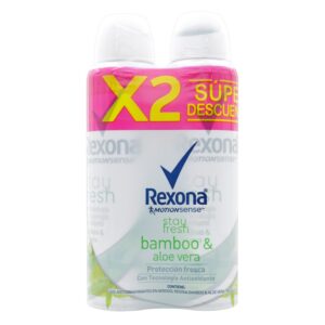 2 Dte.Rexona Spr.Bambo 89 Gr Sup.Ofe Desodorante En Spray