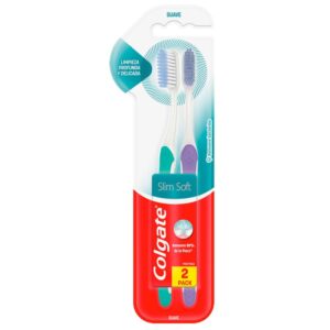 Cep.Colgate Slim Soft Base 2X1 Cepillo Dental