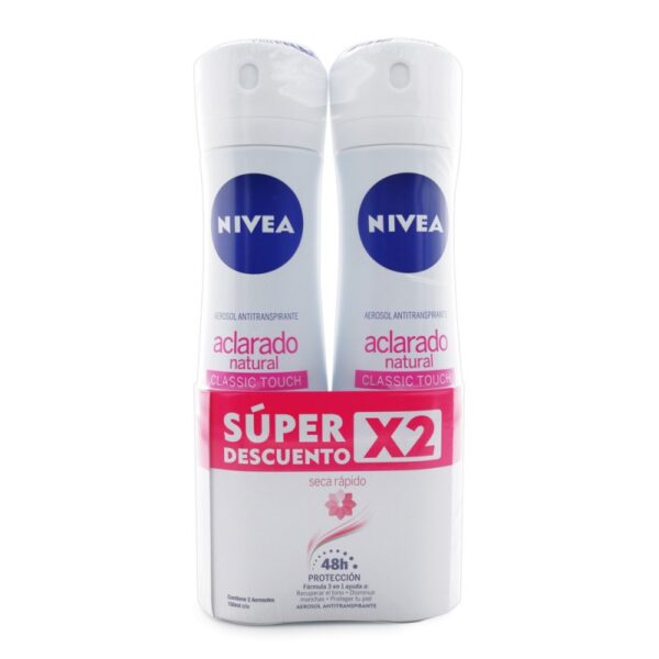 2.Dte Nivea Spr Tono Natural 150 Ml S.O. Desodorante En Spray