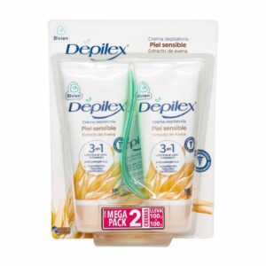Crema Depilex 3 En 1 Piel Sens.100G 2X1 Depiladores