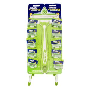 Maq.Prestobarba Gillette 3 Sen.Car.10Und Maquinas