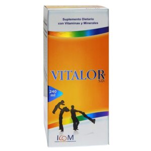 Vitalor Jarabe 240 Ml Icom Vitaminas Y Minerales