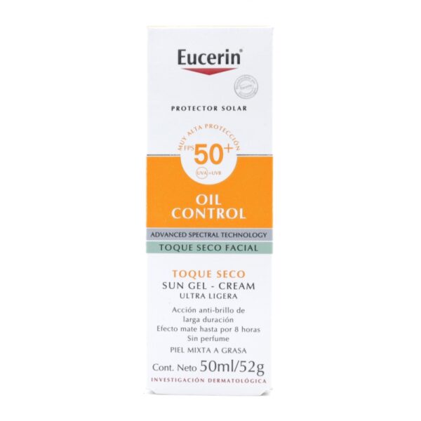 Eucerin Sun Oil Control Spf 50 50Ml