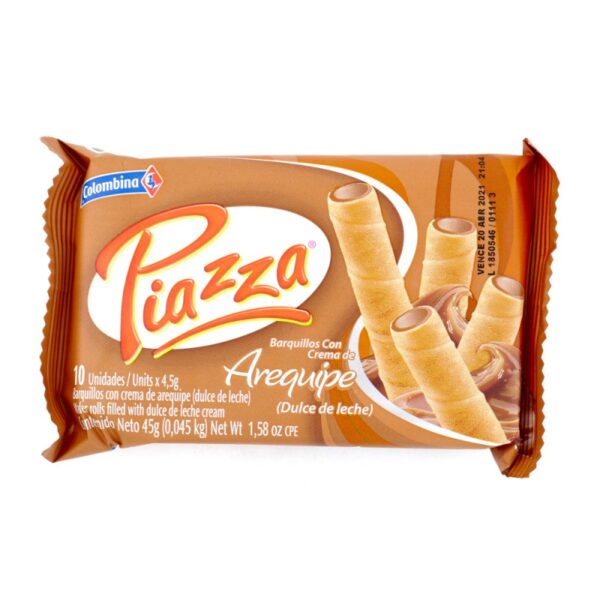 Barquillo Piazza Arequipe 10 Und Barquillos
