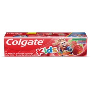 Cre Dental Colgate Gel Kids Fresa 50 Gr Crema Dental
