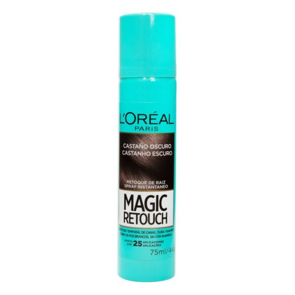 Magic Retouch Spray Castano Oscuro 75 Ml Tintes
