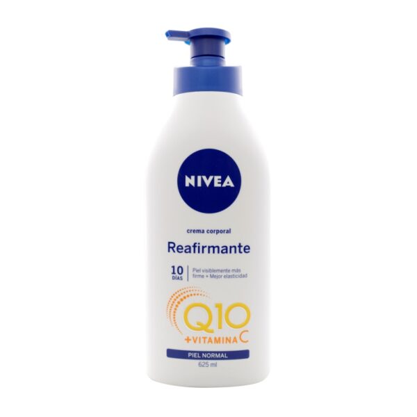 Crema Nivea Reafirmante Q10+Vit C 625 Ml Cremas