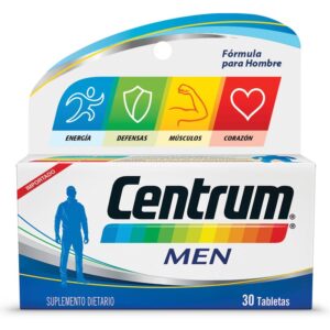 Centrum Men 30 Tabletas Multivitaminico