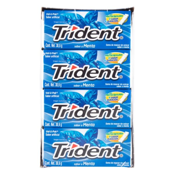 Chicle Trident Evup Menta 12 Und Chicles