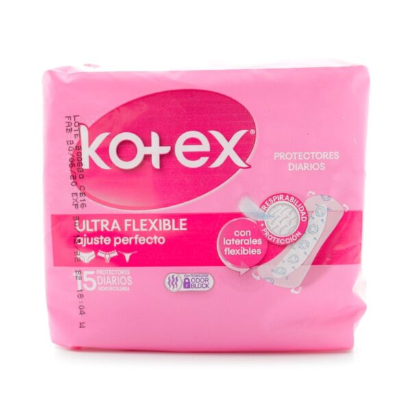 Prot.Kotex Fem Ultra Flexible 15 Und Protectores