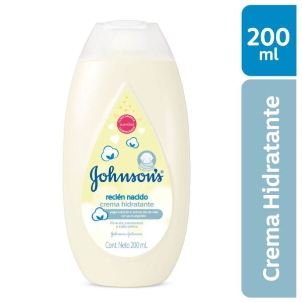 Crema Johnson’S Baby Hidrat.Rec.Nacido 200 Ml