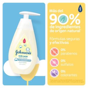 Baño Liquido Johnson’S Baby Recien Naci.200 Ml