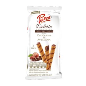 Barquillos Piazza Del.Choc.Ave.3Und 30Gr Barquillos