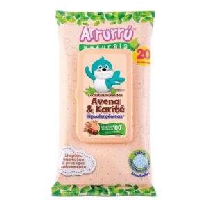 Toallitas Humedas Arrurru Avena 20Und Toallas Humedas