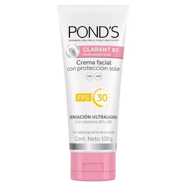 Crema Ponds Clarant B3 Fps30 100 Gr Cremas