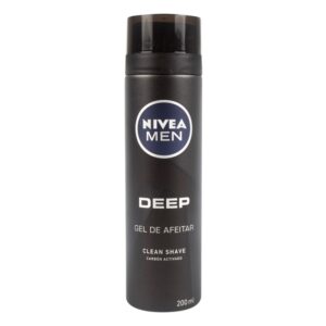 Gel De Afeitar Ant. Nivea Deep Men 200Ml Gel De Afeitar