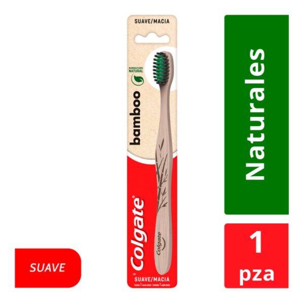 Cep.Colgate Bamboo Mango Natural Cepillo Dental