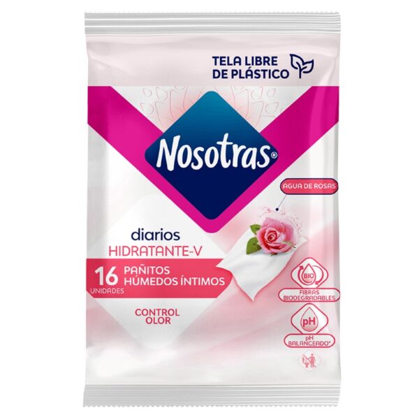 Panitos Intim.Nosotras Agua De Ros.16Und Panitos