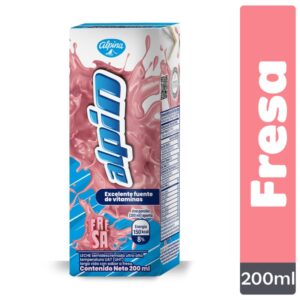 Leche Alpin Fresa 200 Ml Lacteos