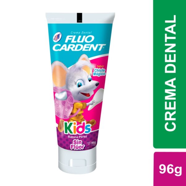 Cre Den Fluoc Kids Sin Fluor Raton 96 Gr Crema Dental