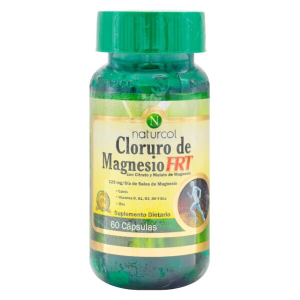 Cloruro De Magnesio Forte 60 Cap Cloruro De Magnesio