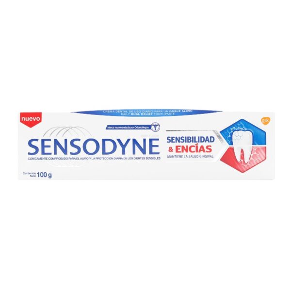 Crema Dental Sensodyne Encias 100 Grs Crema Dental