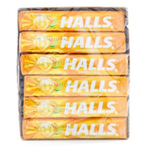Halls Honey Lemon 12 Barras Dulces