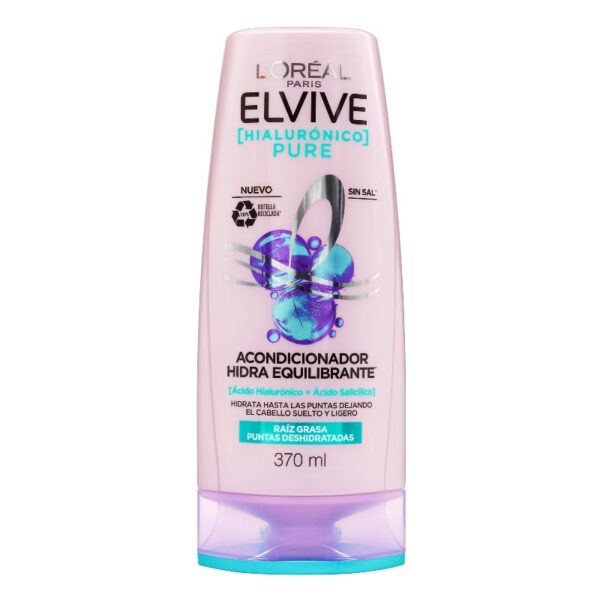 Acondicionador Elvive Hialuronico Pure 370 Ml Acondicionadores