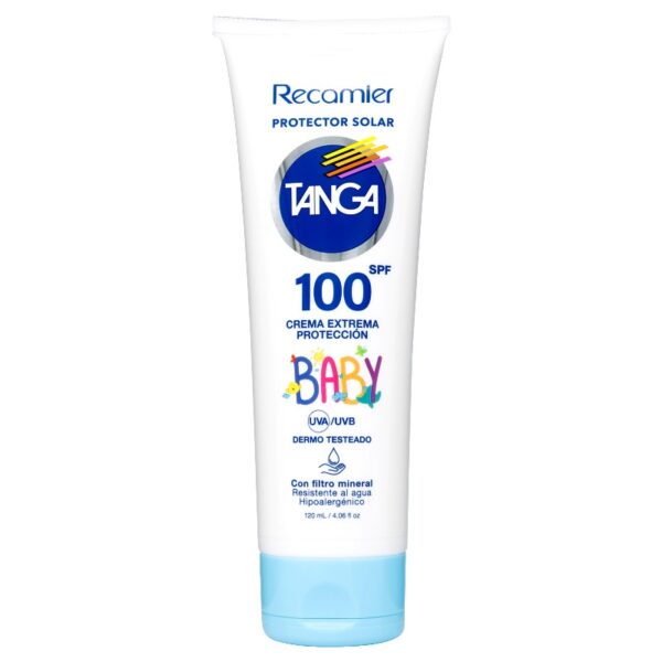Bloqueador Tanga Spf 100 Baby Crema 120 Ml Bloqueadores