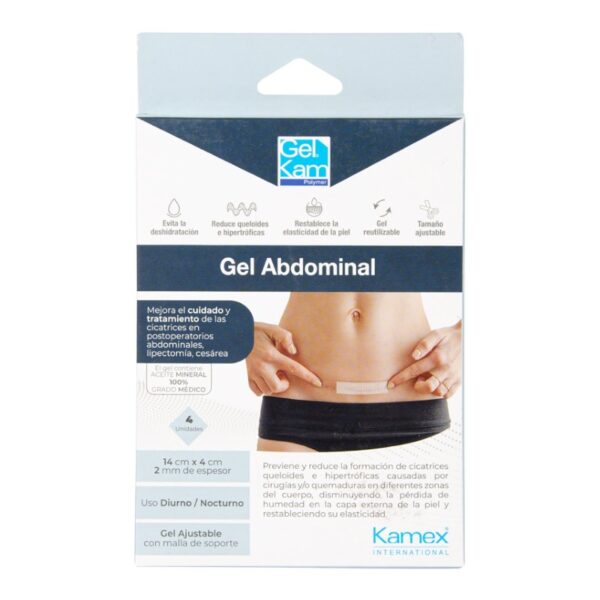 Gel Abdominal 4 Und Gelkam Nti Reductor Cicatrices