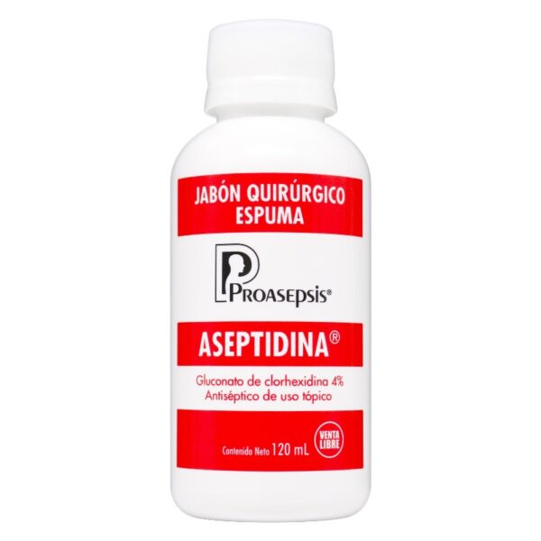 Aseptidina Jab Quirur Clorhexidina 120Ml Clorhexidina