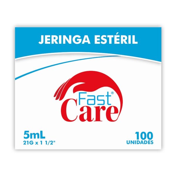 Jeringa 3P 5Ml 21X1.1/2 Fa 100Un Icom Jeringas