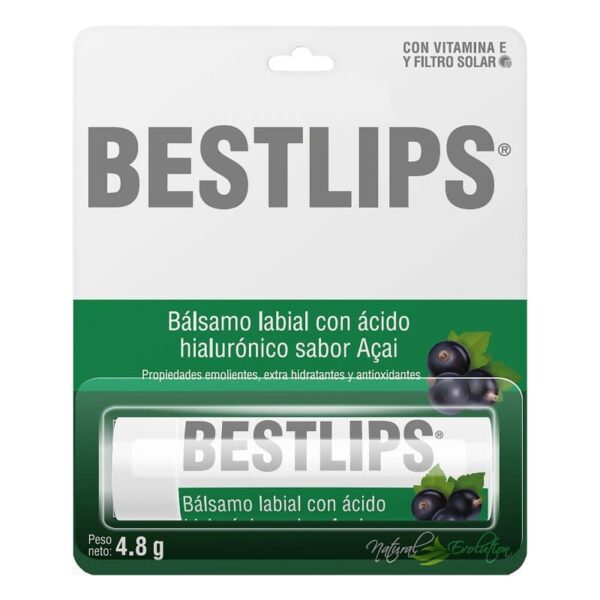 Balsamo Labial Bestlips Acai 4.8 Grs Icom Protectores Labiales